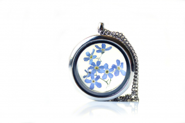 Medaillon - Vergissmeinnicht